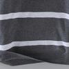SWJGLITTR Men's 1/4 Zip Striped Sweater Male Slim Fit Color Block Knitted Pullover Cotton Casual Mock Neck Sweaters (Medium,Dark Gray) view 4