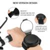 2 Pcs Bicycle Rearview mirror wristband,360 Wristband Bike Rear View Mirrorwrist Guard Cycling Rear View Mirror,Adjustable Road Side Mountain Bike Mirrors Safe Rearview Mirror Accessories view 4