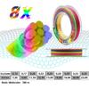 Braided Fishing Line PE Braided Platinum X8 Thread 300m - Multi Color Fishing Line - Suitable for Freshwater and Saltwater (Extra Large, 0,24 mm 29,74 lb 13,50 kg 300 m) view 4