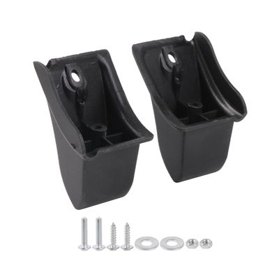 BQLZR Plastic Stud Luggage Feet for Suitcase Bags 1.18 Inch Z017 with Screw Pack of 2
