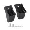 BQLZR Plastic Stud Luggage Feet for Suitcase Bags 1.18 Inch Z017 with Screw Pack of 2 view 1