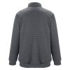 ZYXTIM Men's Waffle Henley Shirts Quarter-Zip Long Sleeve Lightweight Casual Pullover Classic Ribbed Golf SweatshirtSweater view 3