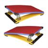 Portable Curved Gymnastic Springboard,Gymnastics Equipment For Kids,Vault Spring Boards With Two Springs For Home,Spring Board Two Piece Set view 1