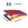 Portable Curved Gymnastic Springboard,Gymnastics Equipment For Kids,Vault Spring Boards With Two Springs For Home,Spring Board Two Piece Set view 2