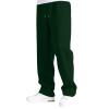 Mens Sweatpants with Pockets Fleece Lined Wide Leg Sweatpants Open Bottom Baggy Sweatpants Cotton Lounge Trousers Solid Color Cotton Mens Sweatpants Joggers Relaxed Fit Basic Athletic Sweat Pants view 4