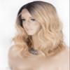 45cm Fashion Gradient Color Curly Synthetic Heat Resistant Rose Breathable Net Cosplay Wig for Women view 3