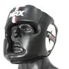 Boxing Headgear for Men MMA, Muay Thai, Head Gear for Kickboxing Sparring Grappling Martial Arts Taekwondo Training Boxing Protective Gear Black White|S/M view 3