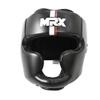Boxing Headgear for Men MMA, Muay Thai, Head Gear for Kickboxing Sparring Grappling Martial Arts Taekwondo Training Boxing Protective Gear Black White|S/M view 4