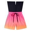 Cozople Boys Pink Swim Trunks Size 8 Quick Dry UPF Beach Boards Shorts Summer Beach Surf Bathing Shorts with Boxer Brief Liner Swimwear view 3