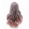 27.56'' Gradient Color Long Curly Synthetic Fiber Heat Resistant Cosplay Wig for Women view 3