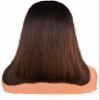 19.69'' Medium Length Straight Brown Cosplay Wig for Women Synthetic Wig view 4