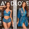 Avidlove lingerie for women Lace Babydoll 2 Piece Sexy Bra and Panty Sets Lace Kimono Robe Set view 2