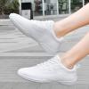 Girls White Cheerleading Shoes Breathable Youth Cheer Competition Sneakers Athletic Training (White, 13.5 Little Child) view 4