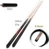 Pool Cue,Snooker Pool Cue 3/4 Jointed,Pool Cue Stick in 19oz, with Extension Accessories,Cues Sticks for Professional Billiard Players, Very Nice Grip (Color B, Pool Cue+Barrel) view 2