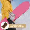 BESPORTBLE Wooden Handle Snowboard Cleaning Brush for Waxing and Maintenance Compact and Portable Design for Easy Use Office Outdoors view 2