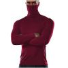 Xiaojmake Men's Winter Thermal Undershirt Long Sleeve Compression Shirts Mock Turtleneck Gym Sports Running Base Layer Tops Red view 1