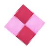 KOMBIUDA 4pc Interlocking Eva Yoga Mat Non- Floor Mats for Boys and Girls Play and Adult Exercise Easy to Clean Rose Red for Home Gym and Fitness Activities view 1