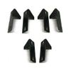 6 Pieces 6 x 2 Weld On Steel Pontoon Boat Trailer Bunk Bolster Frame Support Brackets / L-R, 3 Pair view 1