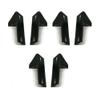 6 Pieces 6 x 2 Weld On Steel Pontoon Boat Trailer Bunk Bolster Frame Support Brackets / L-R, 3 Pair view 2