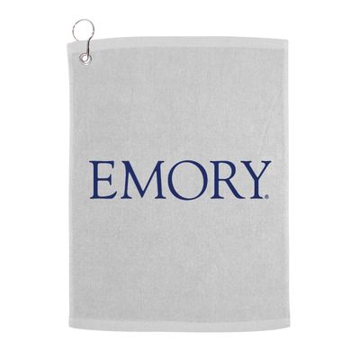 Sport Your Gear Emory Eagles Prime Golf Bag Towel with Grommet