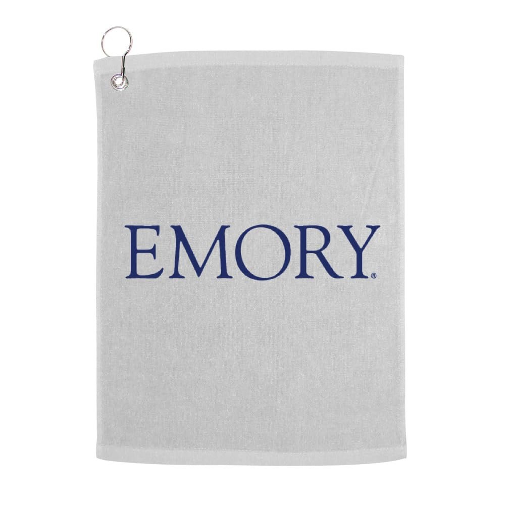 Sport Your Gear Emory Eagles Prime Golf Bag Towel with Grommet