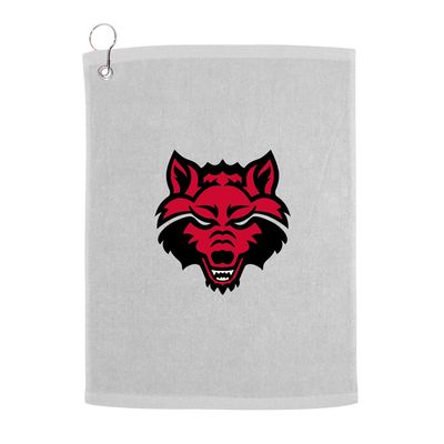 Sport Your Gear Arkansas State Red Wolves Prime Golf Bag Towel with Grommet