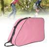 kowaku Roller Skate Bag, Ice Skating Bag Shoulder Strap Oxford Cloth Skating Bag for Women Men Adults Roller Skate Accessories, Pink view 3