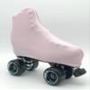Uniq Skates Skating Boot Covers - Protective and Stylish Spandex Protection for Roller or Ice Skate Boots (Light Pink) view 1