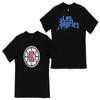 FISLL Men's NBA Team Color, Name and Logo Premium Short Sleeve T-Shirt, Los Angeles Clippers, Large view 1