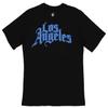 FISLL Men's NBA Team Color, Name and Logo Premium Short Sleeve T-Shirt, Los Angeles Clippers, Large view 3