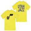 FISLL Men's NBA Team Color, Name and Logo Premium Short Sleeve T-Shirt, Utah Jazz, Large view 1
