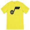 FISLL Men's NBA Team Color, Name and Logo Premium Short Sleeve T-Shirt, Utah Jazz, Large view 2