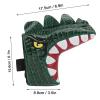 Alomejor Dinosaur Shaped Putter Cover Headcover Blade Putter Cover PU Fabric Soft Lining view 2