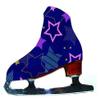 Uniq Skates Skating Boot Covers - Protective and Stylish Spandex Protection for Roller or Ice Skate Boots (pattern25) view 2