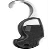 JAY-PEE 911 Rescue Tool Cut Down Knife with Nylon Pouch Seat Belt Cutter Rounded Stainless Steel Emergency Safety Hook Knife with Holder Foldable Compact for Corrections Prison Guards and Emergency view 3