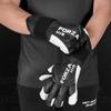 FORZA HYB Goalkeeper Gloves - Hybrid Cut Gloves | Designed for All Goalkeepers (Black & White, Size 7 (Large Youth)) view 2