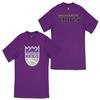 FISLL Men's NBA Team Color, Name and Logo Premium Short Sleeve T-Shirt, Sacramento Kings, X-Large view 1
