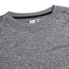 RBX Boys Tshirts - 2 Pack Dry Fit Crewneck Short Sleeve Boys Athletic Shirts Kids Activewear Sports (Sizes: 4-16), Size 8, Black/Charcoal view 3