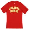 FISLL Men's NBA Team Color, Name and Logo Premium Short Sleeve T-Shirt, Atlanta Hawks, Small view 3