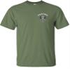 Fair Game US Special Forces Chest T-Shirt Army-Military Green-M, Medium view 1
