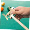 BESPORTBLE 3pcs Billiards Cue Stick Bridge Rack Lightweight Portable Snooker Pool Cue Holder for Convenient Use Stable Design for Billiards view 3