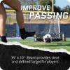 SKLZ Soccer Trainer Board- Soccer Rebounder Portable Trainer view 3