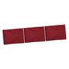 BESPORTBLE 3pcs Monochrome Mini Practice Flags Golf Flags Solid Cloth Easy to Mount for Golfer view 1