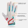 Grip Boost DNA 2.0 Football Gloves with Engineered Stick - Adult Sizes (White Grip Tok, X-Large) view 4