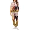 Horse Running on Grass Tracksuit Long Sleeve Hoodies Sweatshirt Suit Sweater Set Jogging Suits for Women Men 6XL view 2