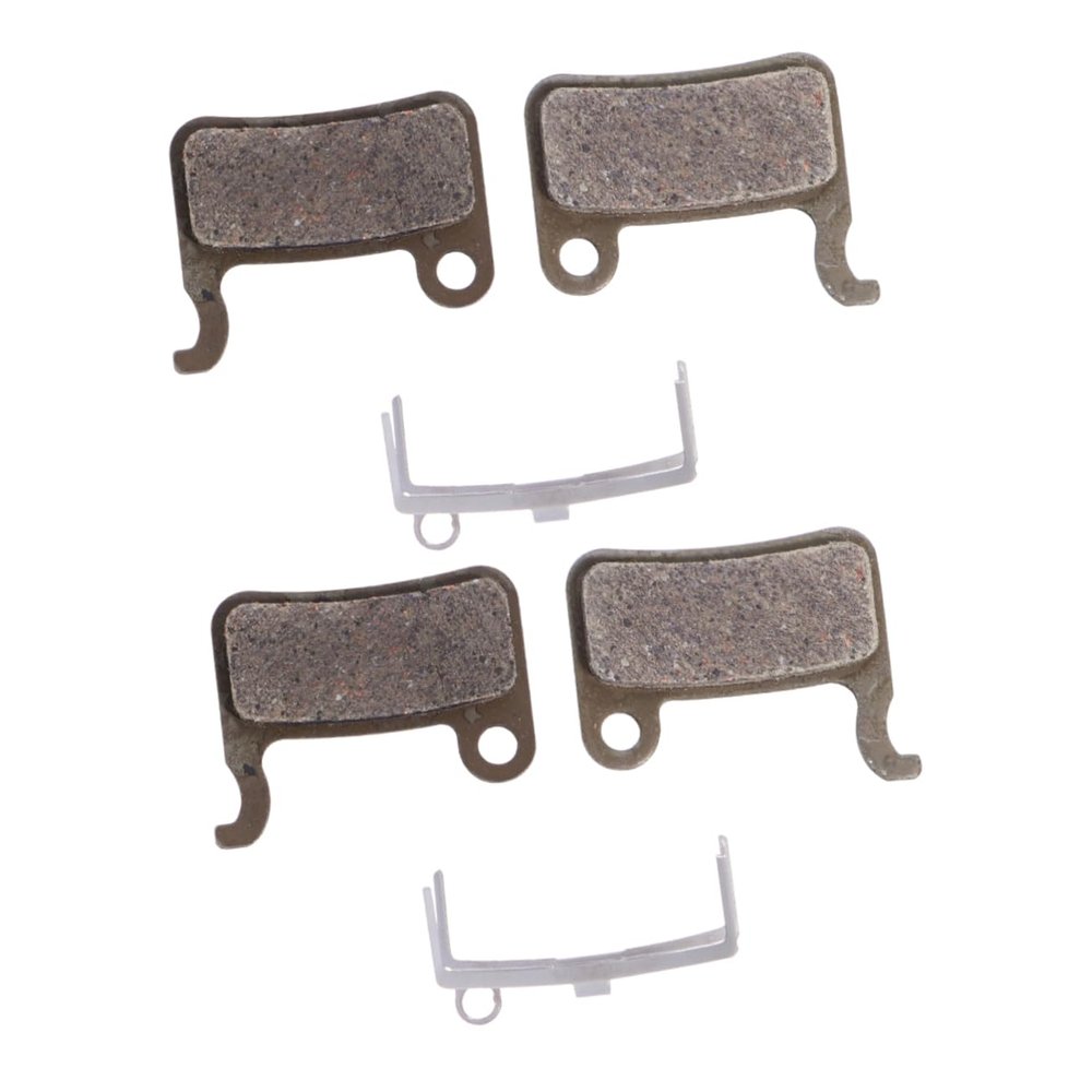 2sets Semi-Metallic and Resin Bike Pads High-Performance Bicycle Brake Pads Mountain Bike Disc Brakes Replacement Compatible for TRP Silent and Wear-Resistant Design