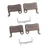 2sets Semi-Metallic and Resin Bike Pads High-Performance Bicycle Brake Pads Mountain Bike Disc Brakes Replacement Compatible for TRP Silent and Wear-Resistant Design view 1