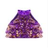 JEATHA Kids Girls Sleeveless Straps Sparkly Sequins Ruffled Crop Top Dance Shirts Cropped Tank Tops Purple B 6 Years view 1