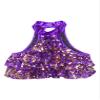 JEATHA Kids Girls Sleeveless Straps Sparkly Sequins Ruffled Crop Top Dance Shirts Cropped Tank Tops Purple B 6 Years view 3