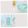 BESPORTBLE 2pcs Dumbbell Water Bottle Plastic Sports Flask for Fitness Low Temperature Resistant for Gym Exercise and Outdoor Activities Green view 3